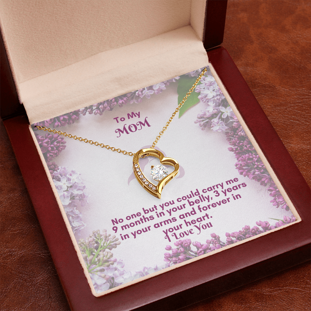 Forever Heart Necklace - A Timeless Gift for Mom