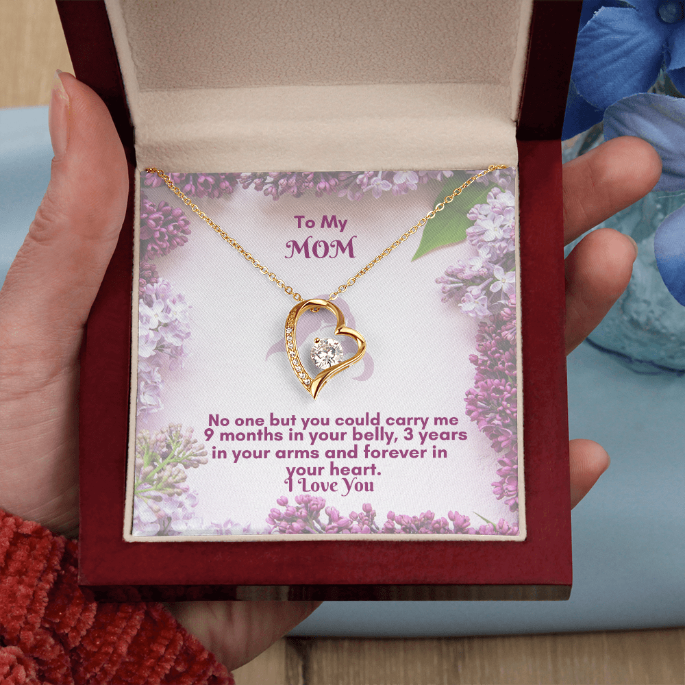Forever Heart Necklace - A Timeless Gift for Mom