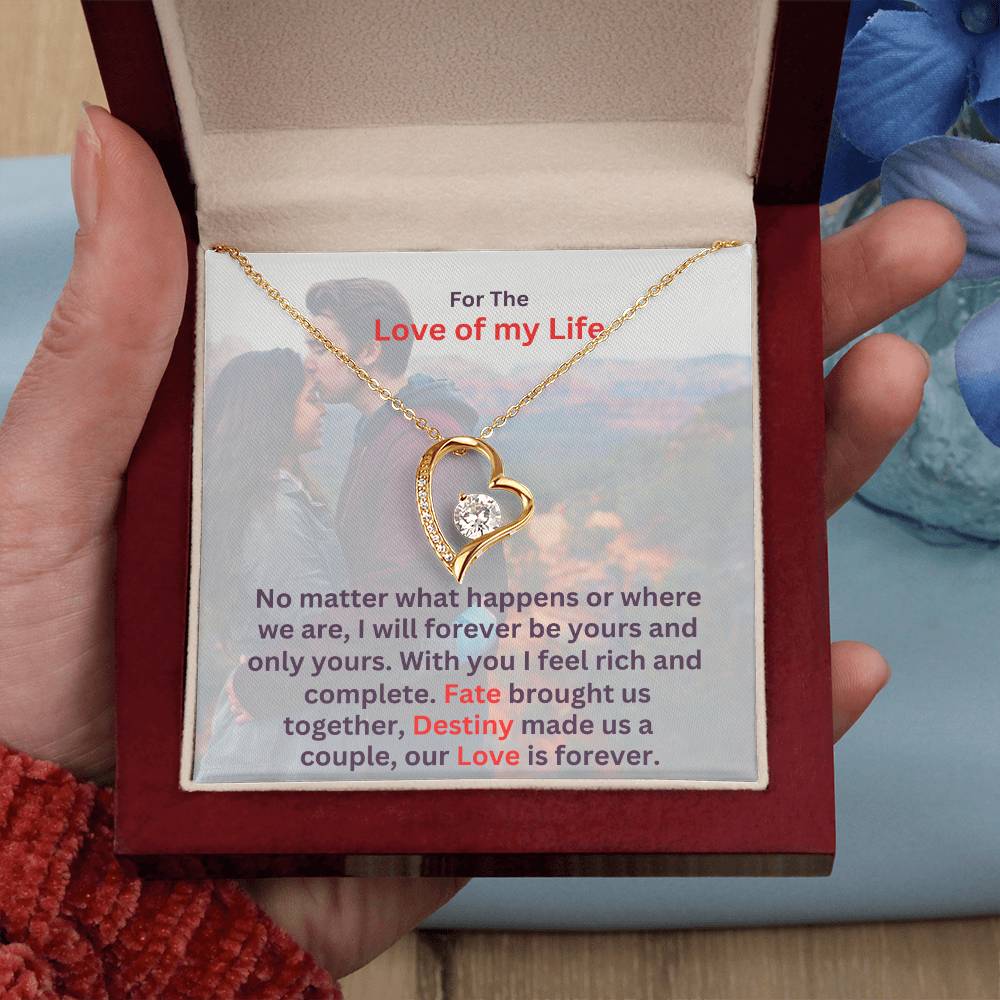 Forever Love Necklace - A Timeless Gift for Her Heart