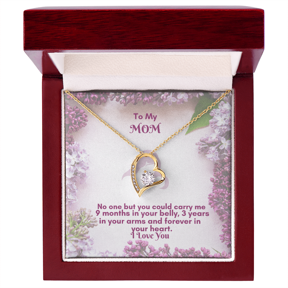 Forever Heart Necklace - A Timeless Gift for Mom