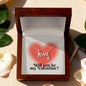 Scripted Love Necklace