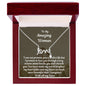 Scripted Love Necklace