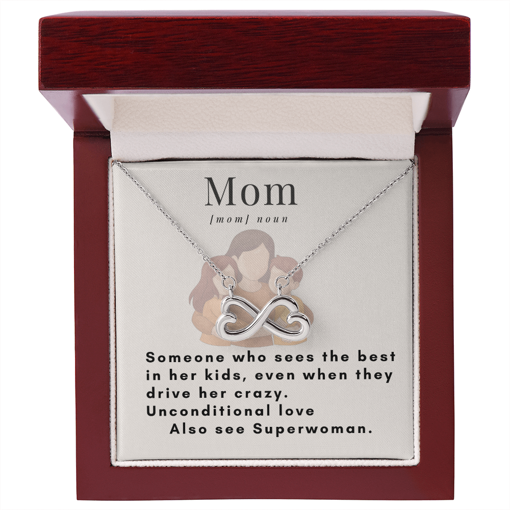 Timeless Connection: Endless Love Necklace for Mom