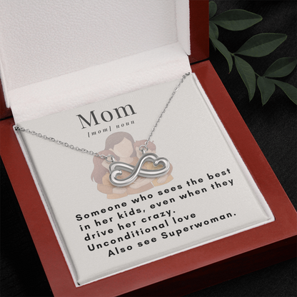Timeless Connection: Endless Love Necklace for Mom