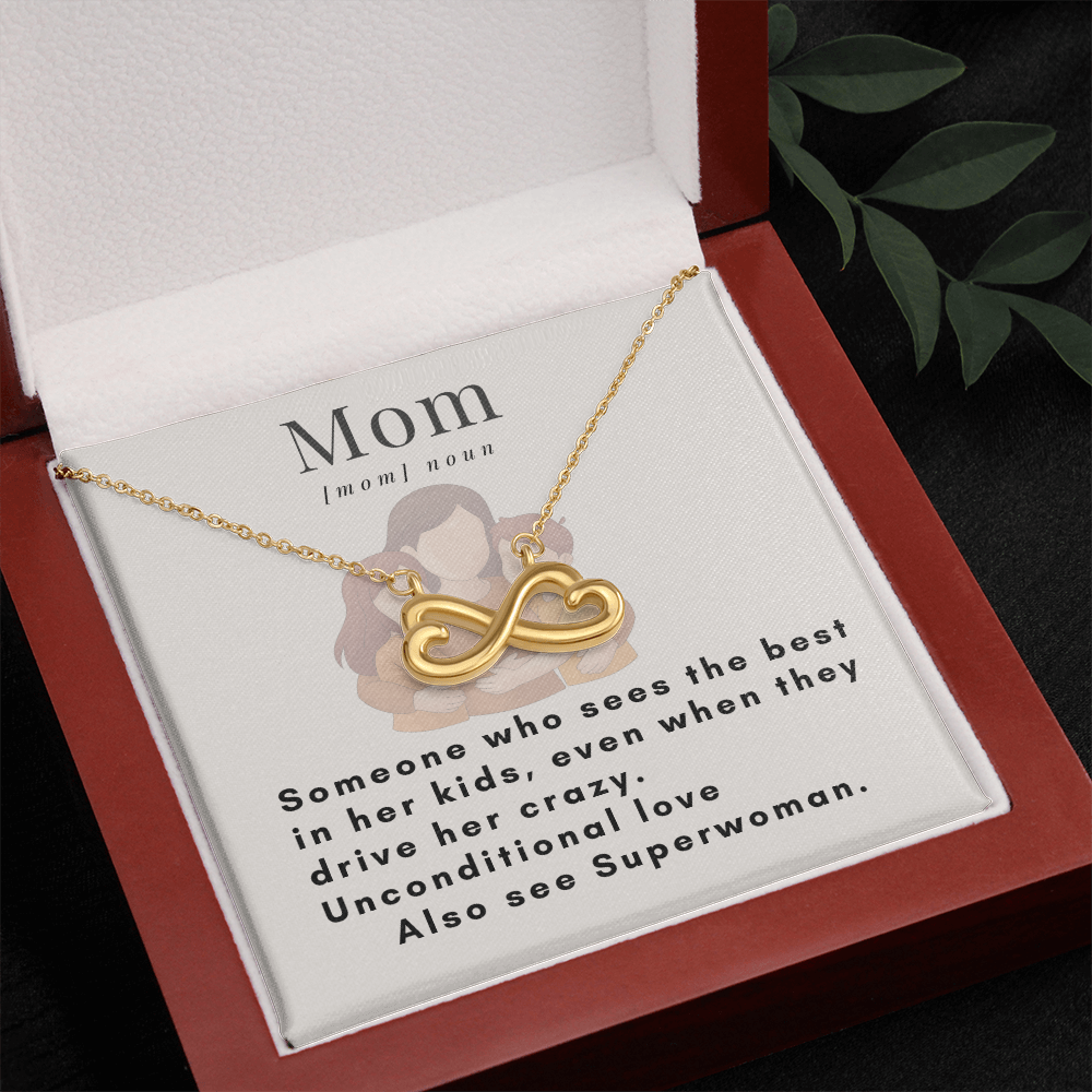 Timeless Connection: Endless Love Necklace for Mom