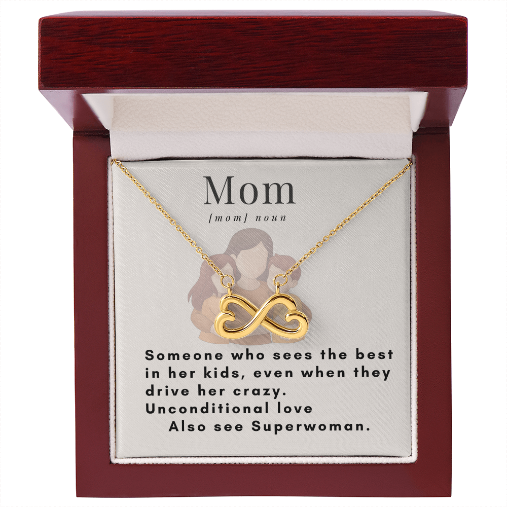 Timeless Connection: Endless Love Necklace for Mom