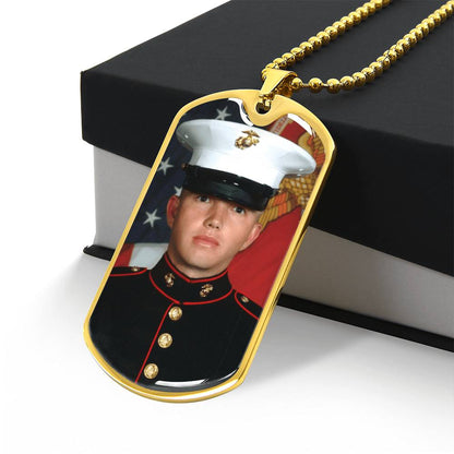 Personalized Dog Tag Necklace for Cherished Memories