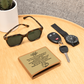 Graphic Leather Wallet