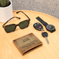 Graphic Leather Wallet