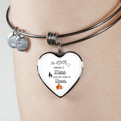 Personalized Mother Love Bangle Bracelet: A Timeless Keepsake