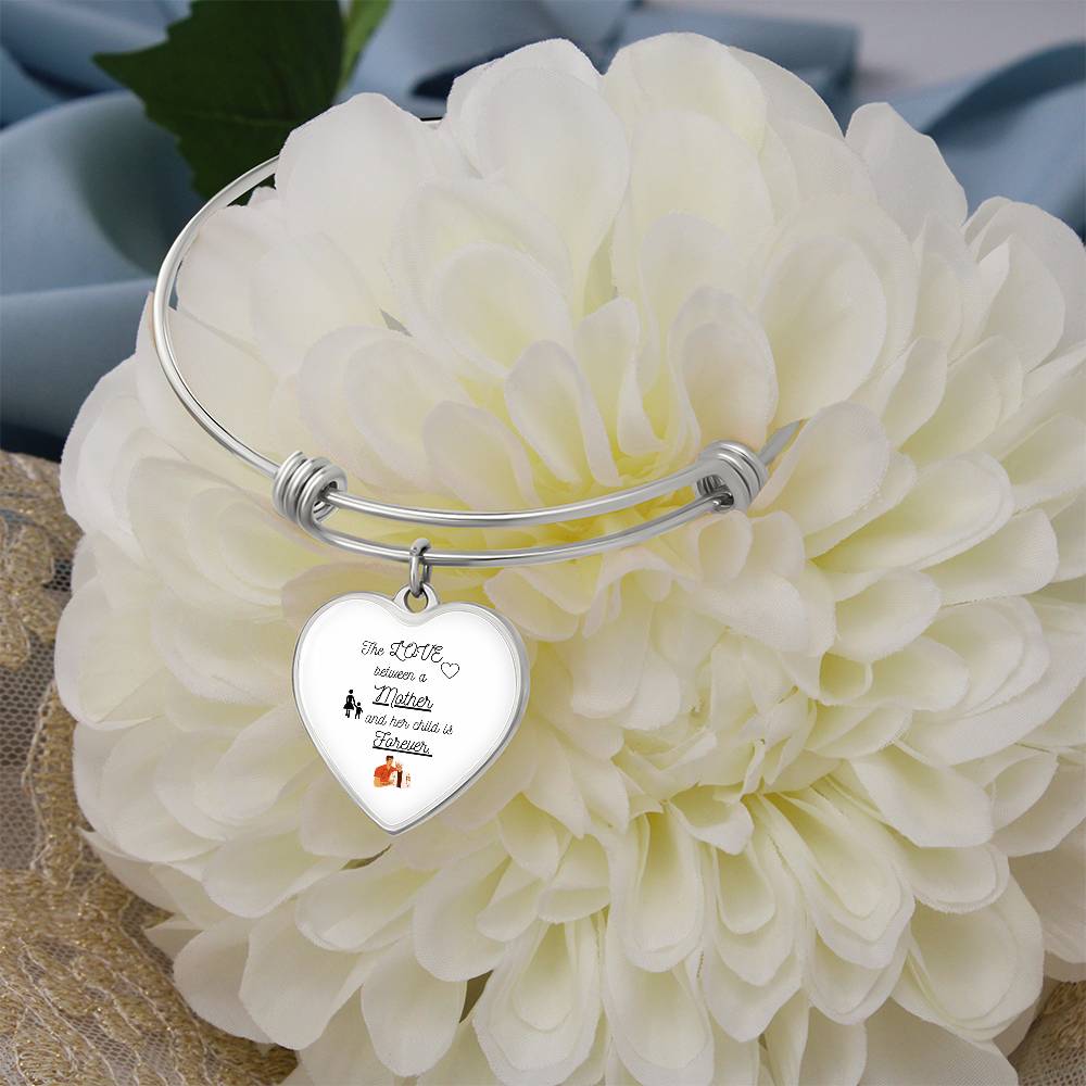 Personalized Mother Love Bangle Bracelet: A Timeless Keepsake