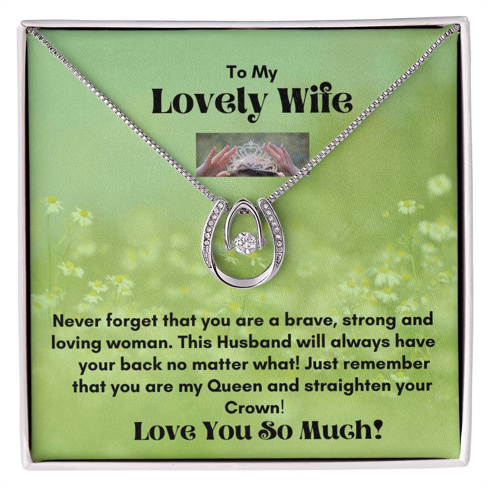 Embrace Your Fate with the Lucky in Love Pendant Necklace