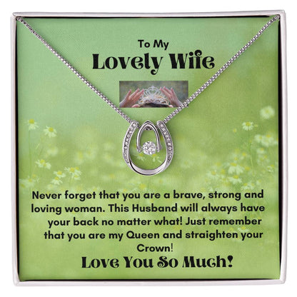 Embrace Your Fate with the Lucky in Love Pendant Necklace