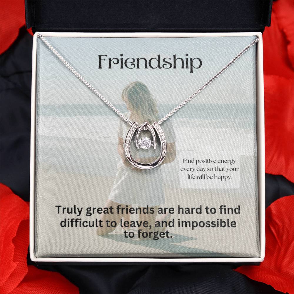 Lucky in Love Necklace: A Heartfelt Gift to Celebrate Your Special Connection