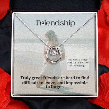 Lucky in Love Necklace: A Heartfelt Gift to Celebrate Your Special Connection