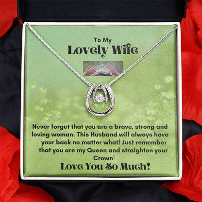 Embrace Your Fate with the Lucky in Love Pendant Necklace