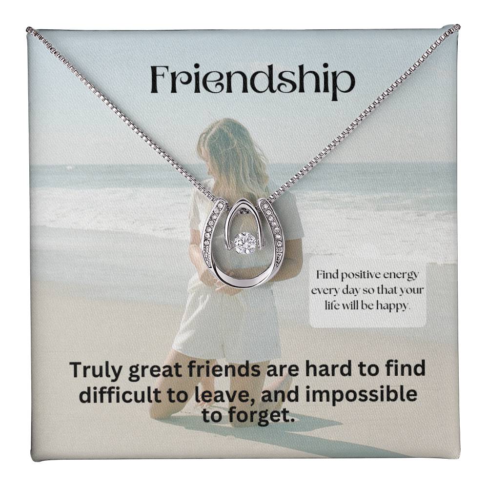 Lucky in Love Necklace: A Heartfelt Gift to Celebrate Your Special Connection