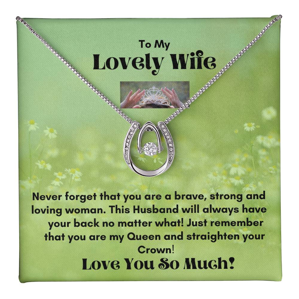 Embrace Your Fate with the Lucky in Love Pendant Necklace