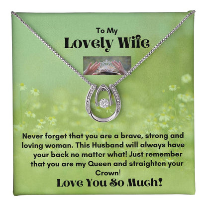 Embrace Your Fate with the Lucky in Love Pendant Necklace