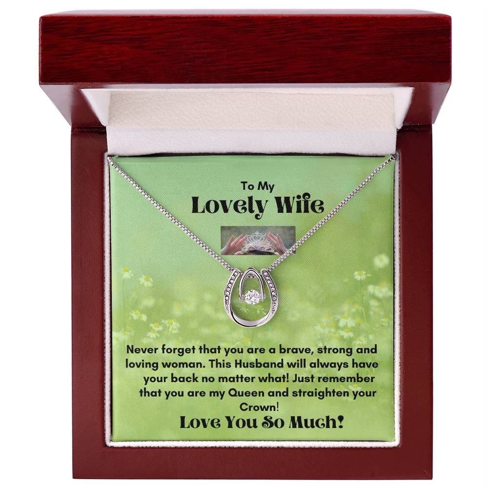Embrace Your Fate with the Lucky in Love Pendant Necklace
