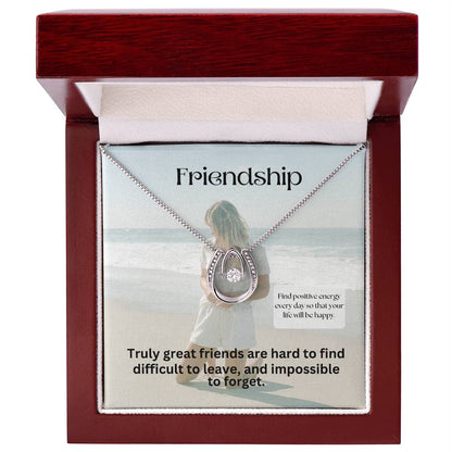 Lucky in Love Necklace: A Heartfelt Gift to Celebrate Your Special Connection