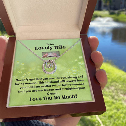 Embrace Your Fate with the Lucky in Love Pendant Necklace