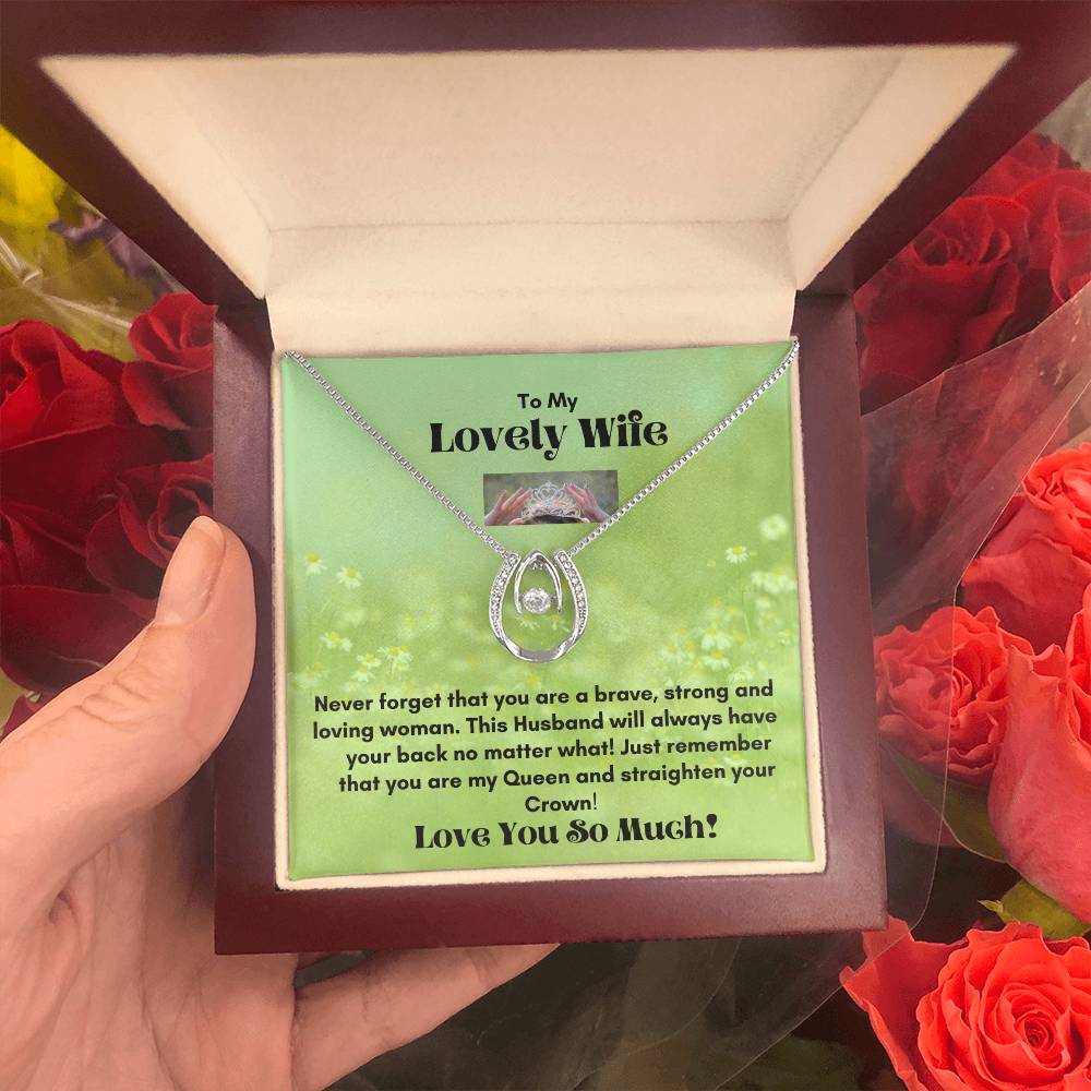 Embrace Your Fate with the Lucky in Love Pendant Necklace