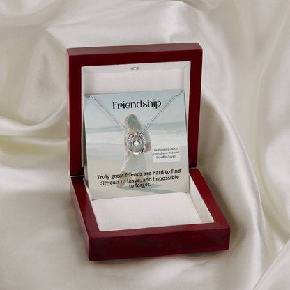 Lucky in Love Necklace: A Heartfelt Gift to Celebrate Your Special Connection