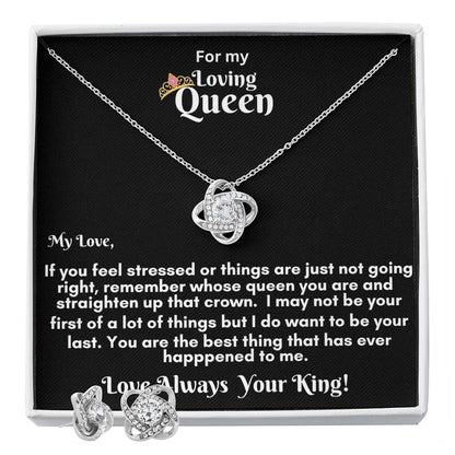 Love Knot Jewelry Set - A Timeless Gift of Affection