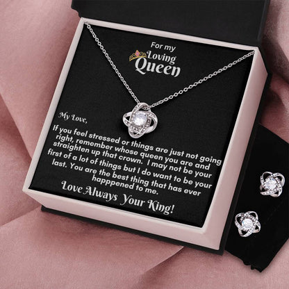 Love Knot Jewelry Set - A Timeless Gift of Affection