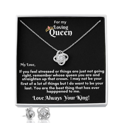 Love Knot Jewelry Set - A Timeless Gift of Affection