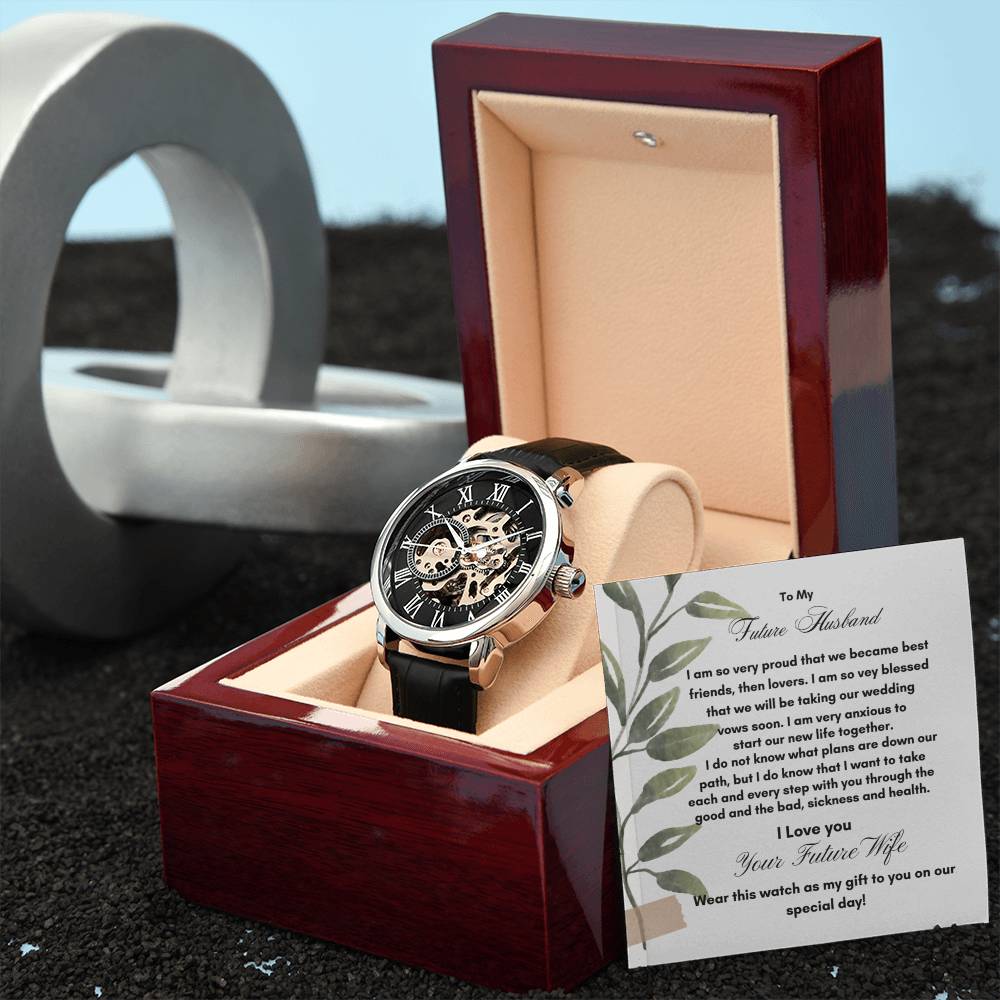 Men's Openwork Watch