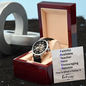 Men's Openwork Watch for Dad