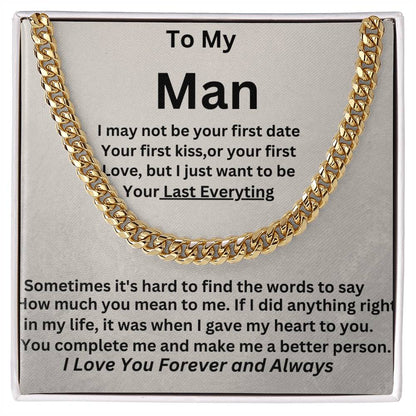 Cuban Link Chain Necklace - The Perfect Gift for Him