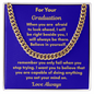 Give your Graduate -The Cuban Link Chain