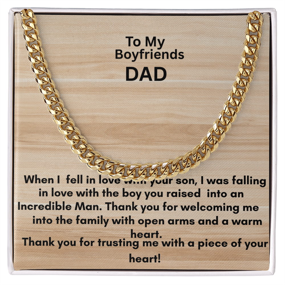 Cuban Link Chain for Dad – A Gift of Strength and Elegance