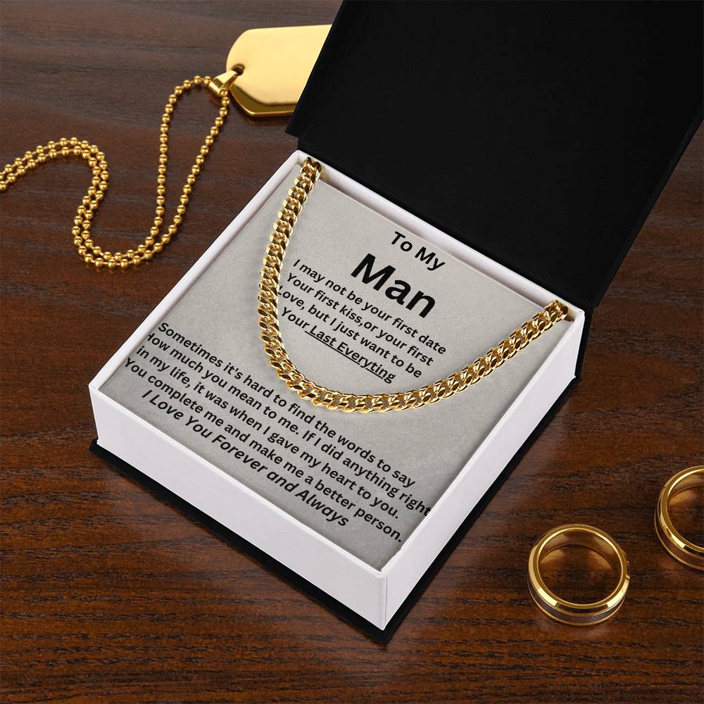 Cuban Link Chain Necklace - The Perfect Gift for Him