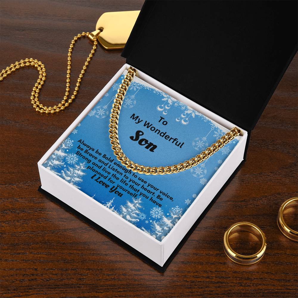 Cuban Link Chain Necklace  on sale now!