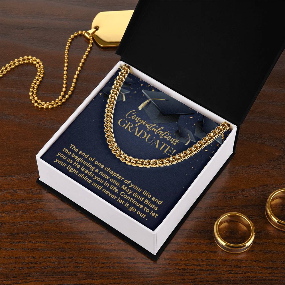 Cuban Link Chain Necklace - The Ultimate Statement Piece for Any Occasion