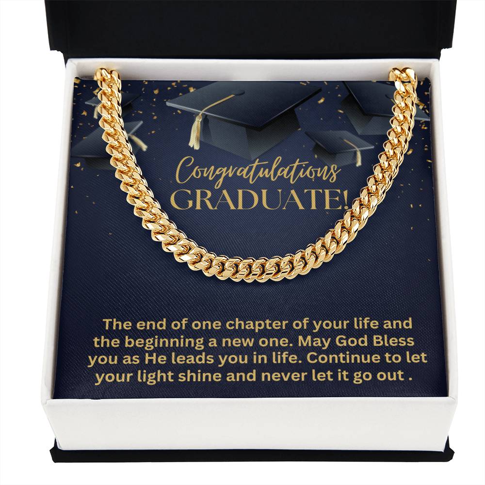 Cuban Link Chain Necklace - The Ultimate Statement Piece for Any Occasion
