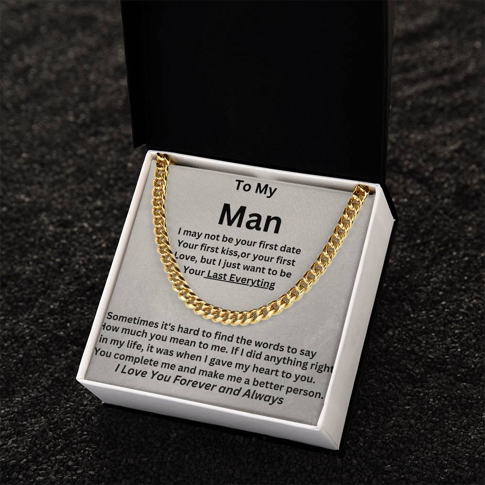 Cuban Link Chain Necklace - The Perfect Gift for Him