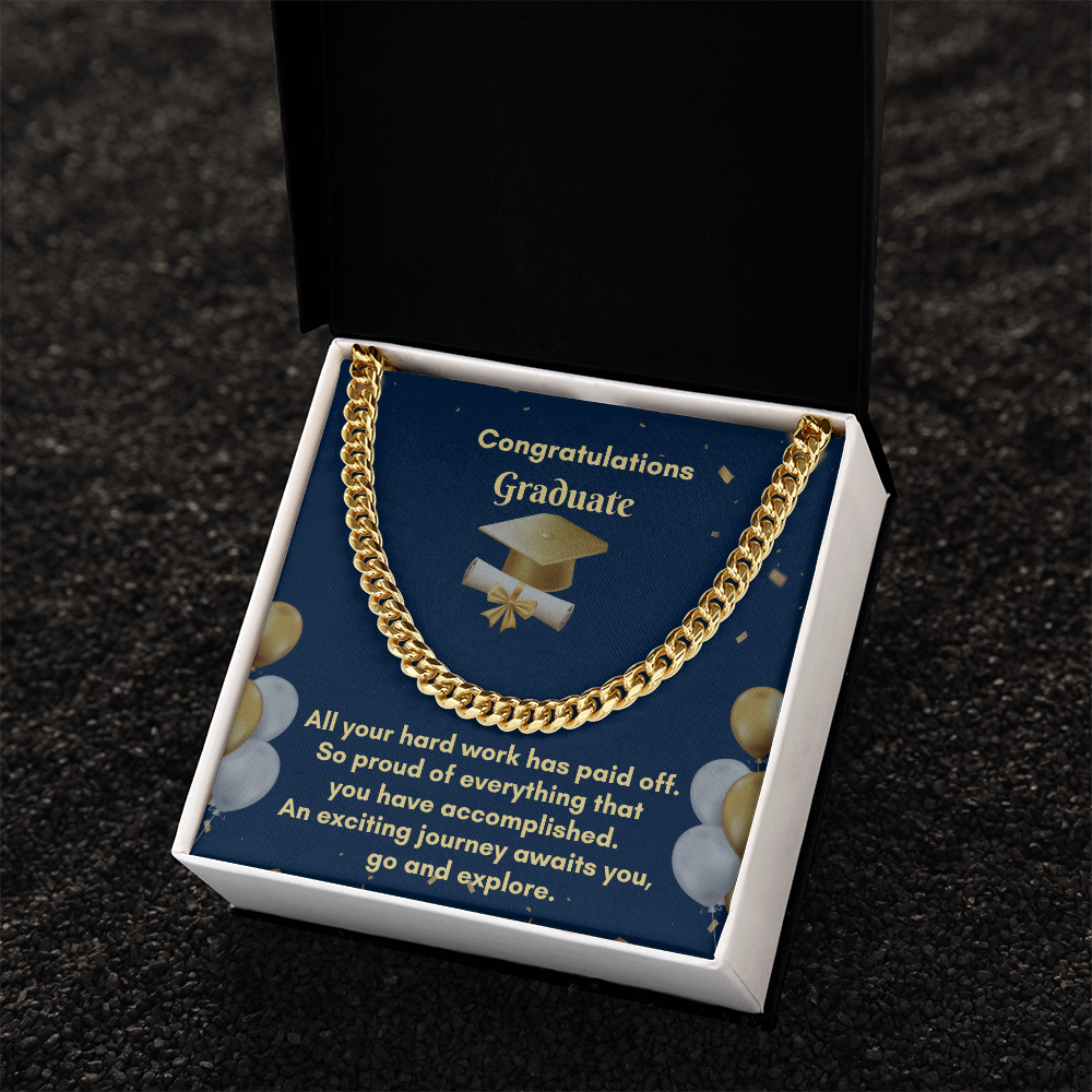 Cuban Link Chain Necklace - A Stylish Statement of Strength for Every Occasion