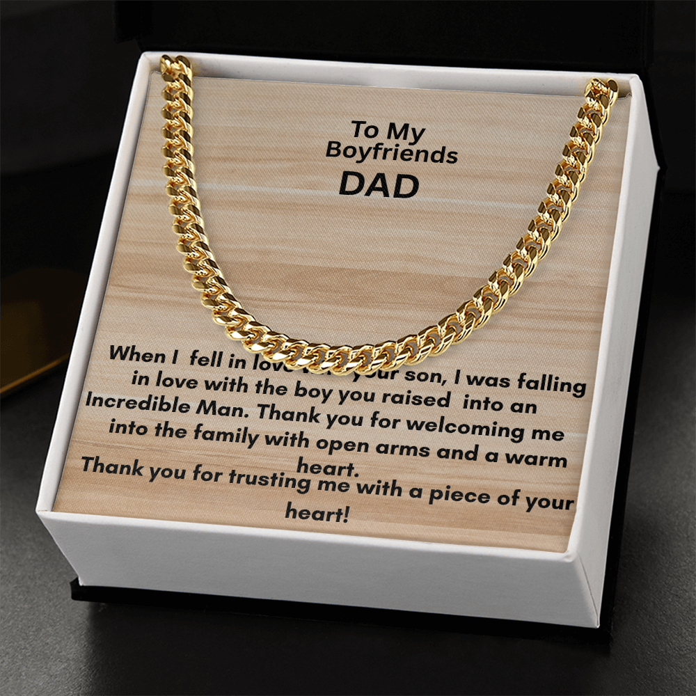 Cuban Link Chain for Dad – A Gift of Strength and Elegance