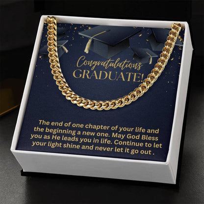 Cuban Link Chain Necklace - The Ultimate Statement Piece for Any Occasion