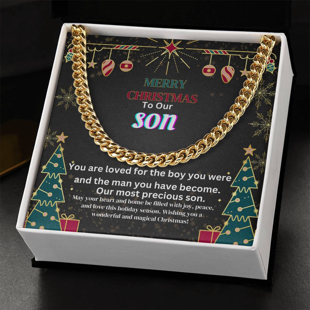 Cuban Link Necklace for Men - A Stylish Gift That Elevates Any Look