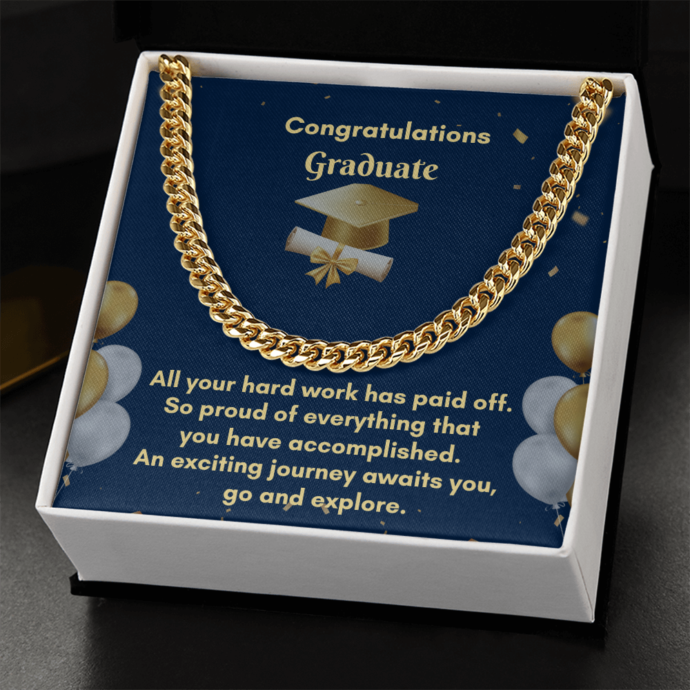 Cuban Link Chain Necklace - A Stylish Statement of Strength for Every Occasion