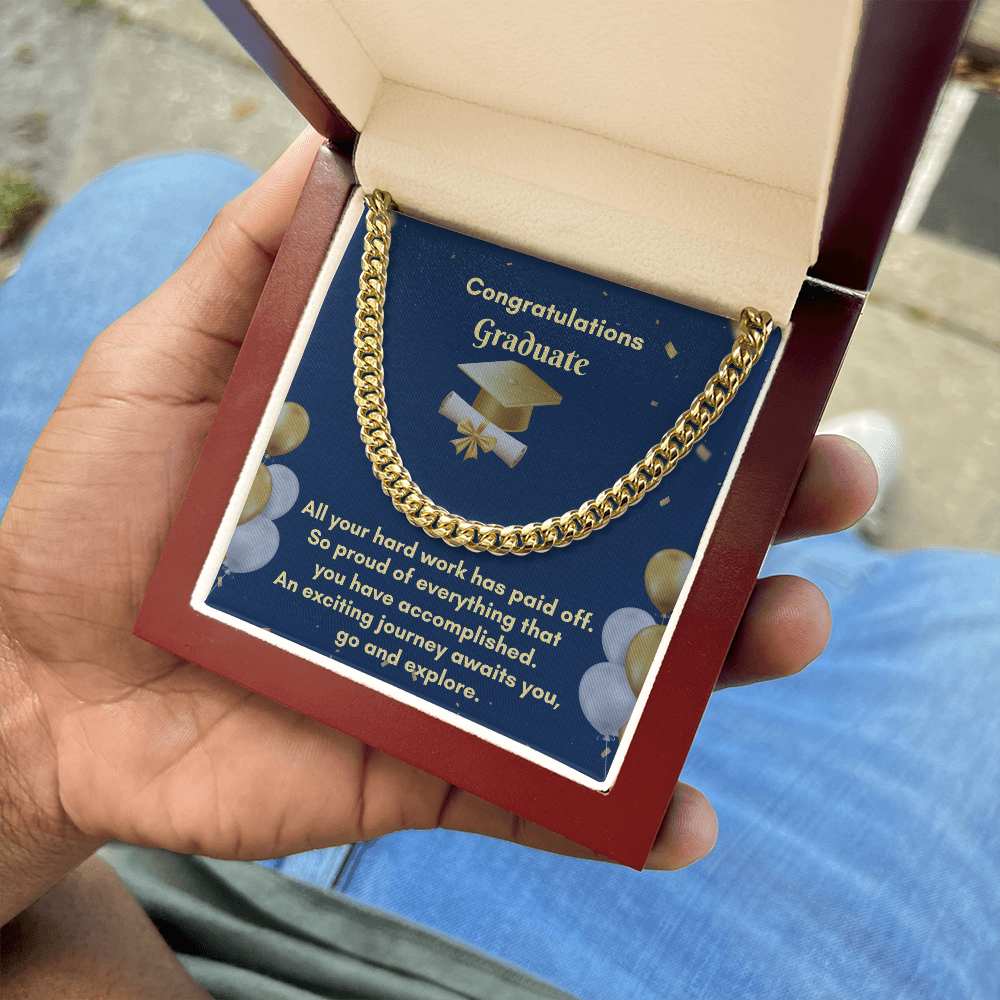 Cuban Link Chain Necklace - A Stylish Statement of Strength for Every Occasion