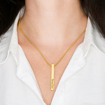 personalized engraved stick necklace - Unique &amp; Meaningful Jewelry
