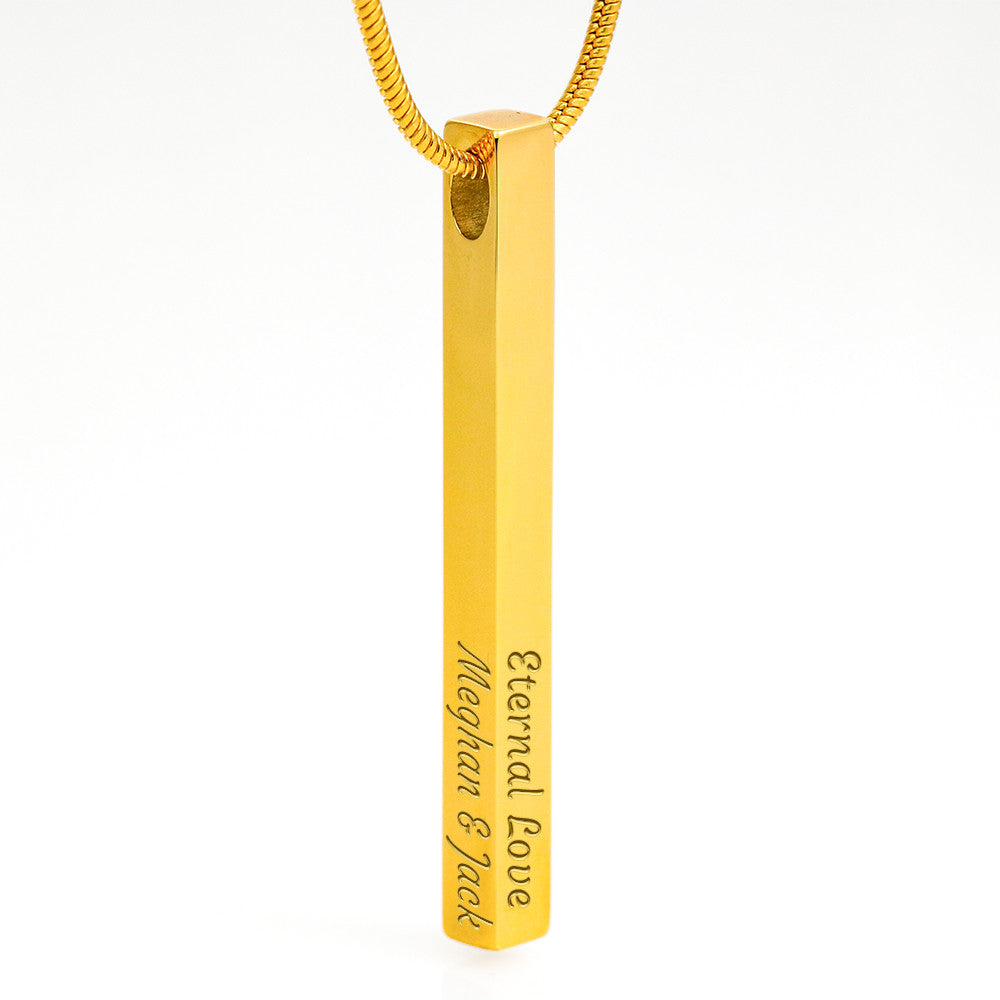 personalized engraved stick necklace - Unique &amp; Meaningful Jewelry
