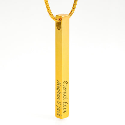 personalized engraved stick necklace - Unique &amp; Meaningful Jewelry